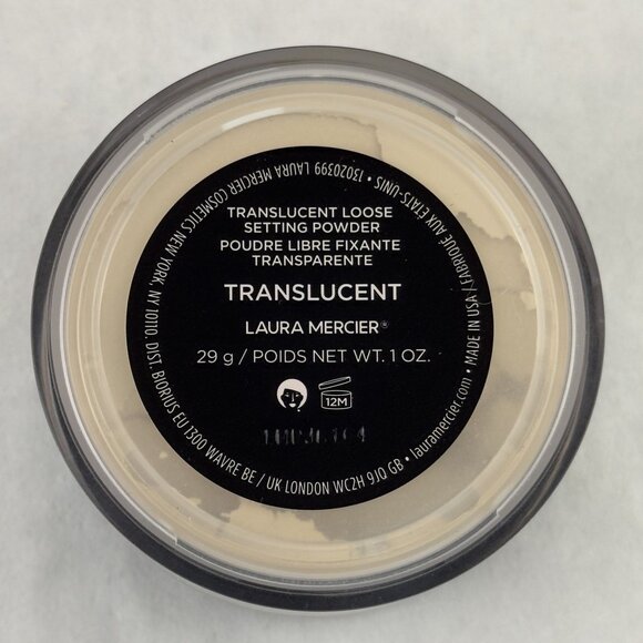 Laura Mercier Translucent Loose Setting Powder 29g Matte Finish Finishing NEW - Picture 3 of 9